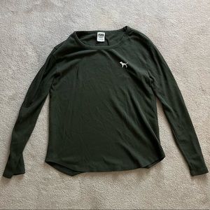 Olive Green VS PINK Long Sleeve